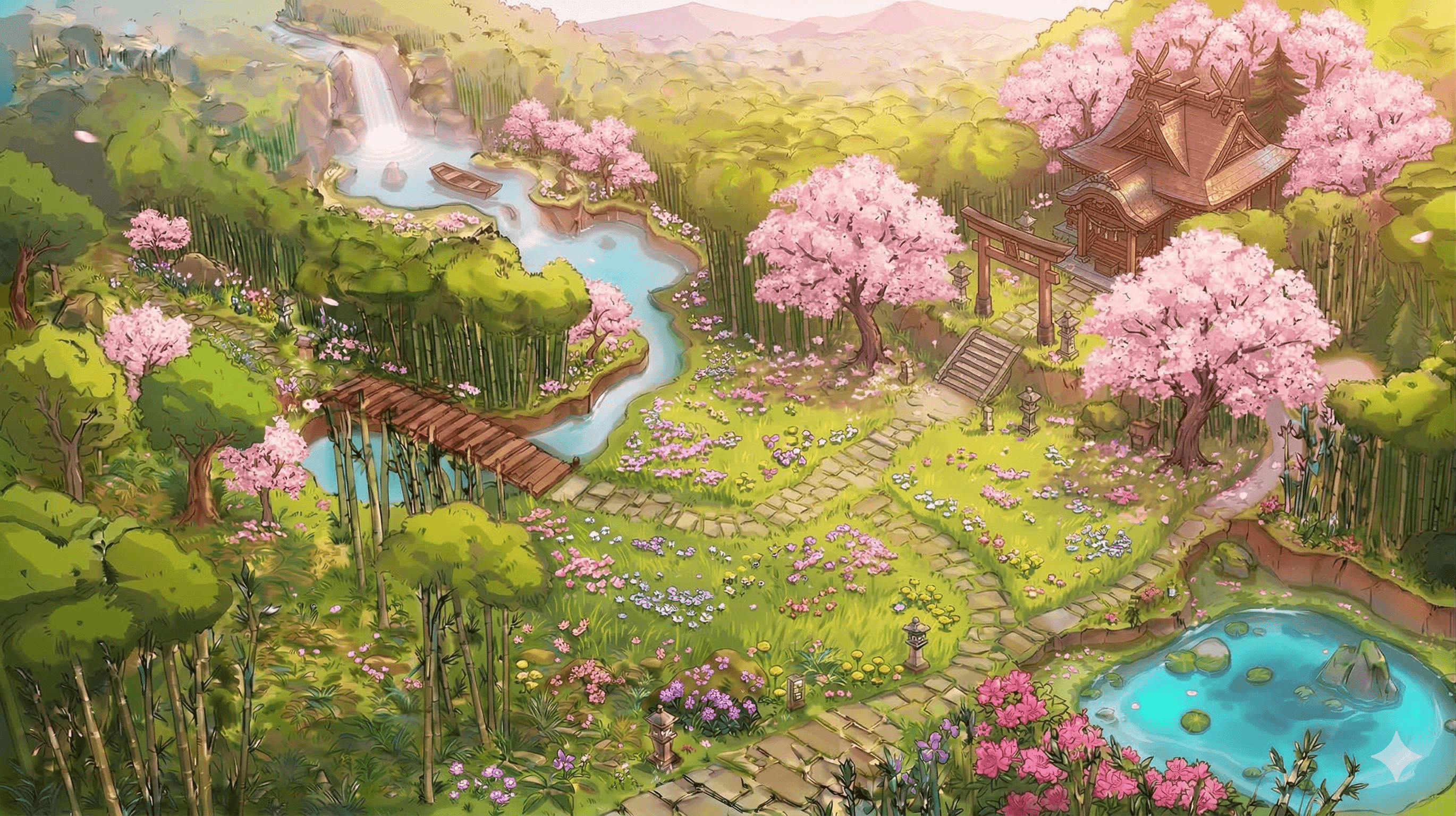 しおみず2 LTの庭の景色